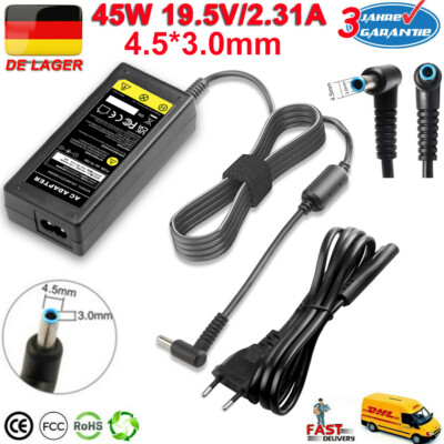 45W Netzteil Ladegerät für HP 250 255 G5 250 G4 255 G4 ProBook 450 G3 250 G6 G5