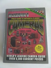 Price Guide to Antique and Classic Cameras, 1992-1993 1992, Hardcover BK9 