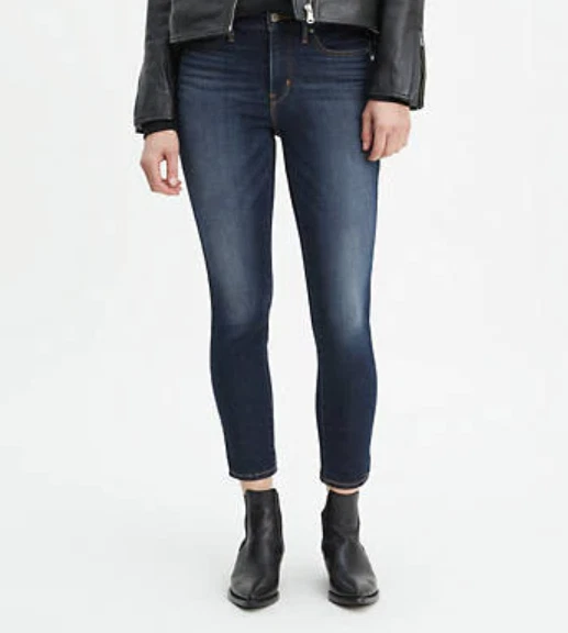 Levis 711 Jeans Skinny Ankle off the Cuff 31W 30W 27W 26W 25W 22843 0022