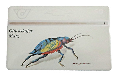 Telefonwertkarte Glückskäfer ''März''