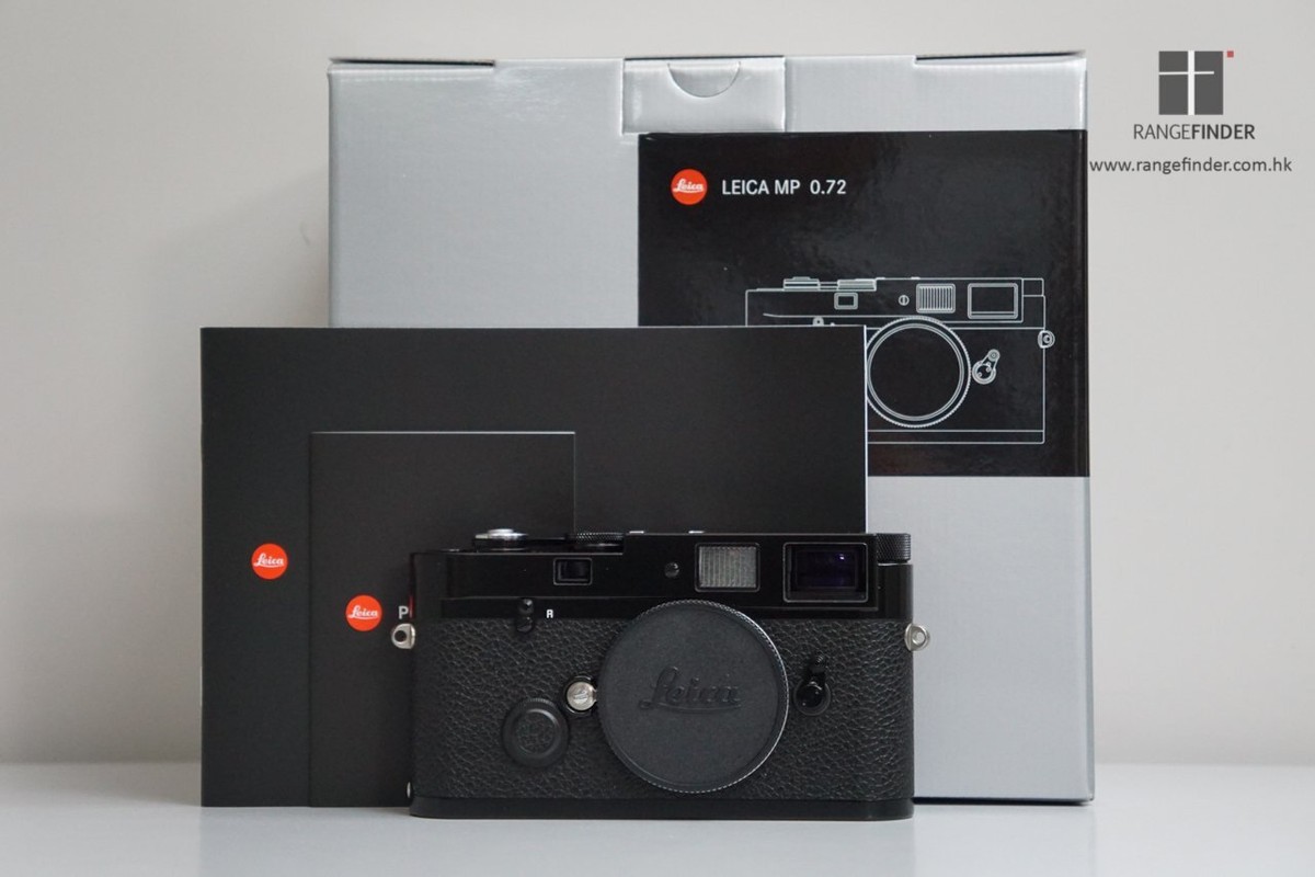 Brand New Leica MP 0.72x - Rangefinder Film Camera / Black Paint 