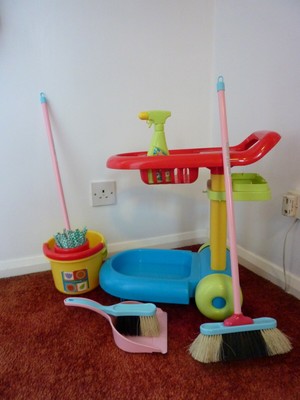 mothercare cleaning trolley