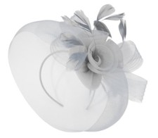 Large Fascinator Headband Aliceband Hat Weddings Ladies Day Races Royal Ascot