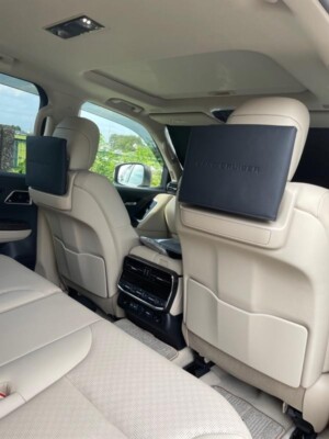Toyota Original Land Cruiser 300 200 Rear Entertainment Monitor Cover Set 2 o...
