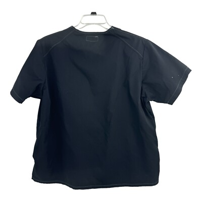 Dress A Med Size XL Scrub Top Black With Pockets Medical Nurse Large | eBay Dress A Med Size XL Scrub Top Black With Pockets Medical Nurse Large | eBay