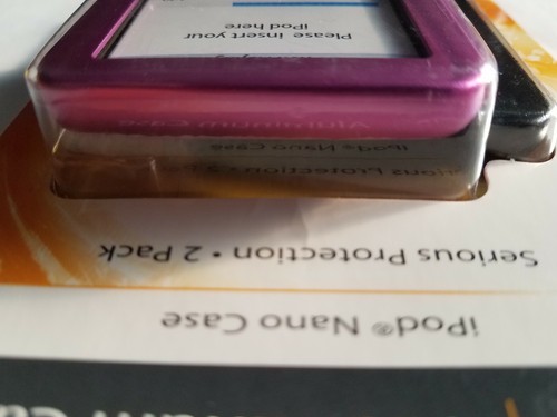 *Brand New* 2pk I-Concepts Aluminum Case for iPod Nano 3rd gen.(Video) 4GB-8GB - Picture 7 of 10