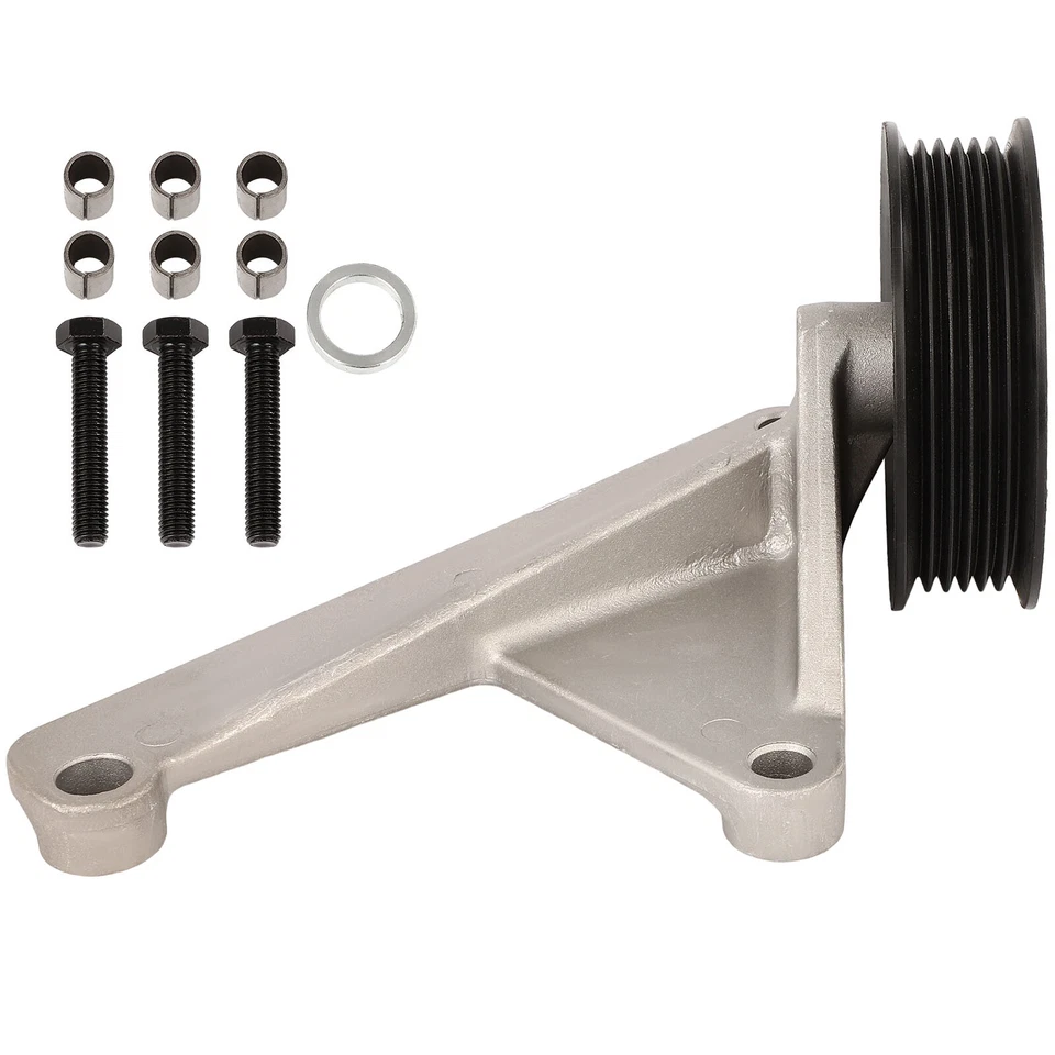 Polea de eliminación de derivación de compresor de aire acondicionado nueva para Chevrolet GMC C1500 C2500 Workhorse Foto 2 de 4