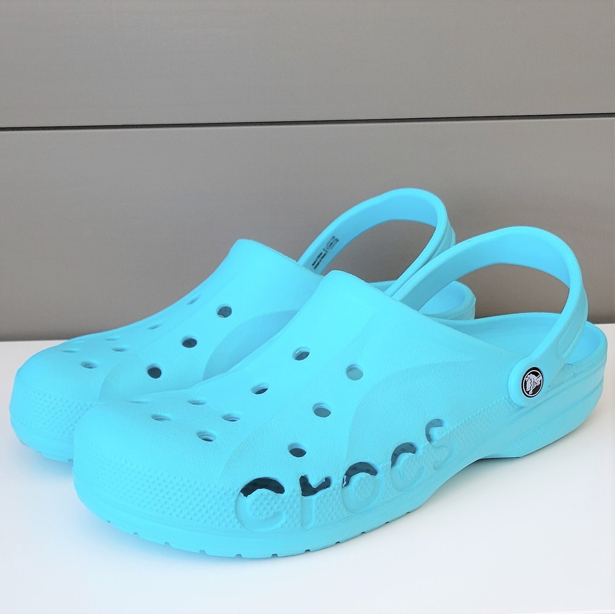 Crocs Baya Clog Shoes Rubber Blue Sandals Mens Size 13  display picture 2