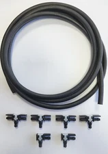 Fuel Injector Return Line Fitting Hose Kit for EcoDiesel 3.0L Ram Grand Cherokee