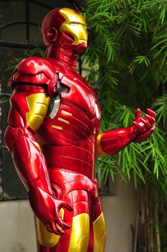 new IRON MAN MARK 3 Life Size custom statue Finet SCULPTURE ARTS fan art IRONMAN - Picture 6 of 6
