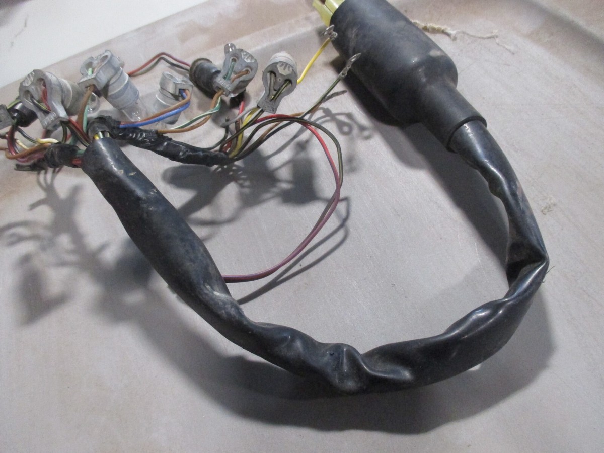 Meter Socket Wire Harness Fits: Kawasaki 84-86 ZX900 86-87