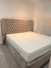 Luxury Super King Bed & Mattress – Barely Used – Excellent Condition