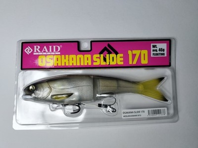 RAID JAPAN Osakana Slide 170 Big Swimbait Glide Bait Bass Fishing