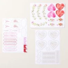 CELEBRATE LOVE MIX & MATCH  EPHEMERA PACK - New Pack  retired Stampin' UP!