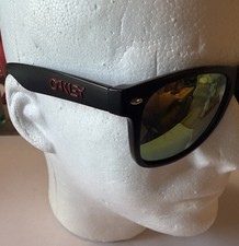 Vintage Oakley Script 82037 Black Matte Frames Sold For Frames Only Good Shape.