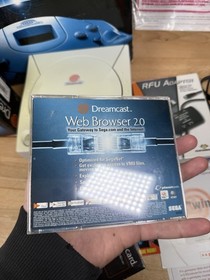 SEGA Dreamcast HKT-3020 Console In Original Box Green Controller & VMU In box!