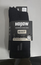 Hollow Alpaca Boot Socks MD Black Men  s Temperature Regulating Moisture-Wicking