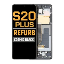 Galaxy S20 Plus 5G LCD + Frame In Cosmic Black (Best Quality)