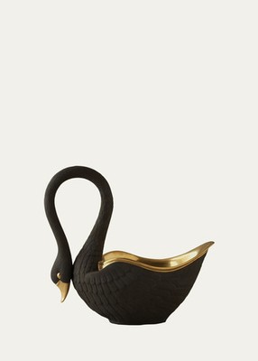 RARE NWT 100% Authentic L'Objet Swan Bowl - Medium Luxury Designer Premium Gift