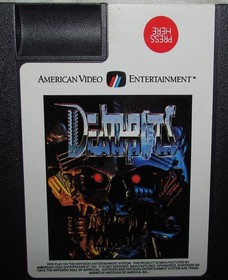 1991 AMERICAN VIDEO DEATHBOTS FOR NINTENDO NES, CARTRIDGE ONLY, USED - VG
