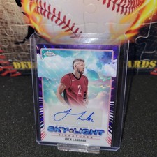 2024-25 Topps Chrome Basketball Jock Londale Sky Light Signatures Auto