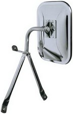 OE Style Low Mount Chrome Side View Mirror Ea...