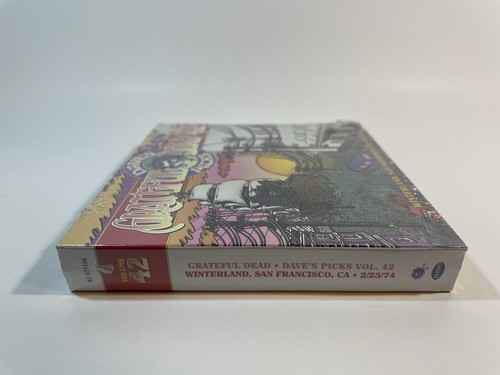 Grateful Dead - Dave's Picks 42 - Winterland SF 2/23/74 3CD SEALED w/ Bonus Disc - Picture 3 of 4