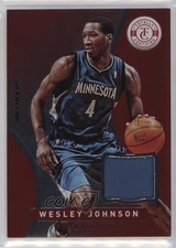 2012-13 Totally Certified Memorabilia Totally Red Wesley Johnson #131 10k8