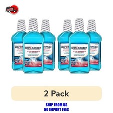 2 pack Parodontax Active Gum Health Mouthwash, Mint Flavor, 3X16.9 Fl Oz, for