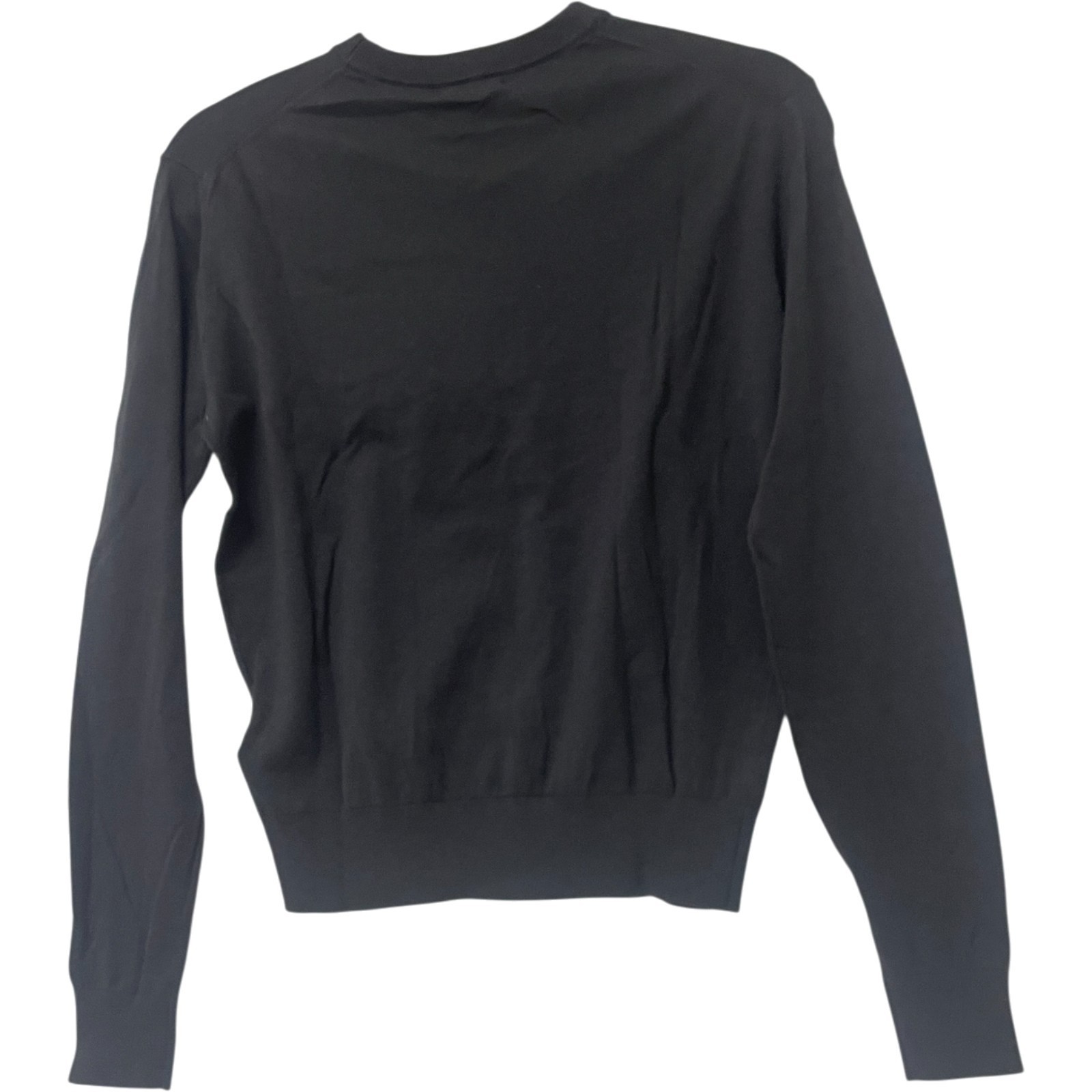 Massimo Dutti Womens Sweater Small S Gray Pullover Cotton silk  5735/684 NWT image 5