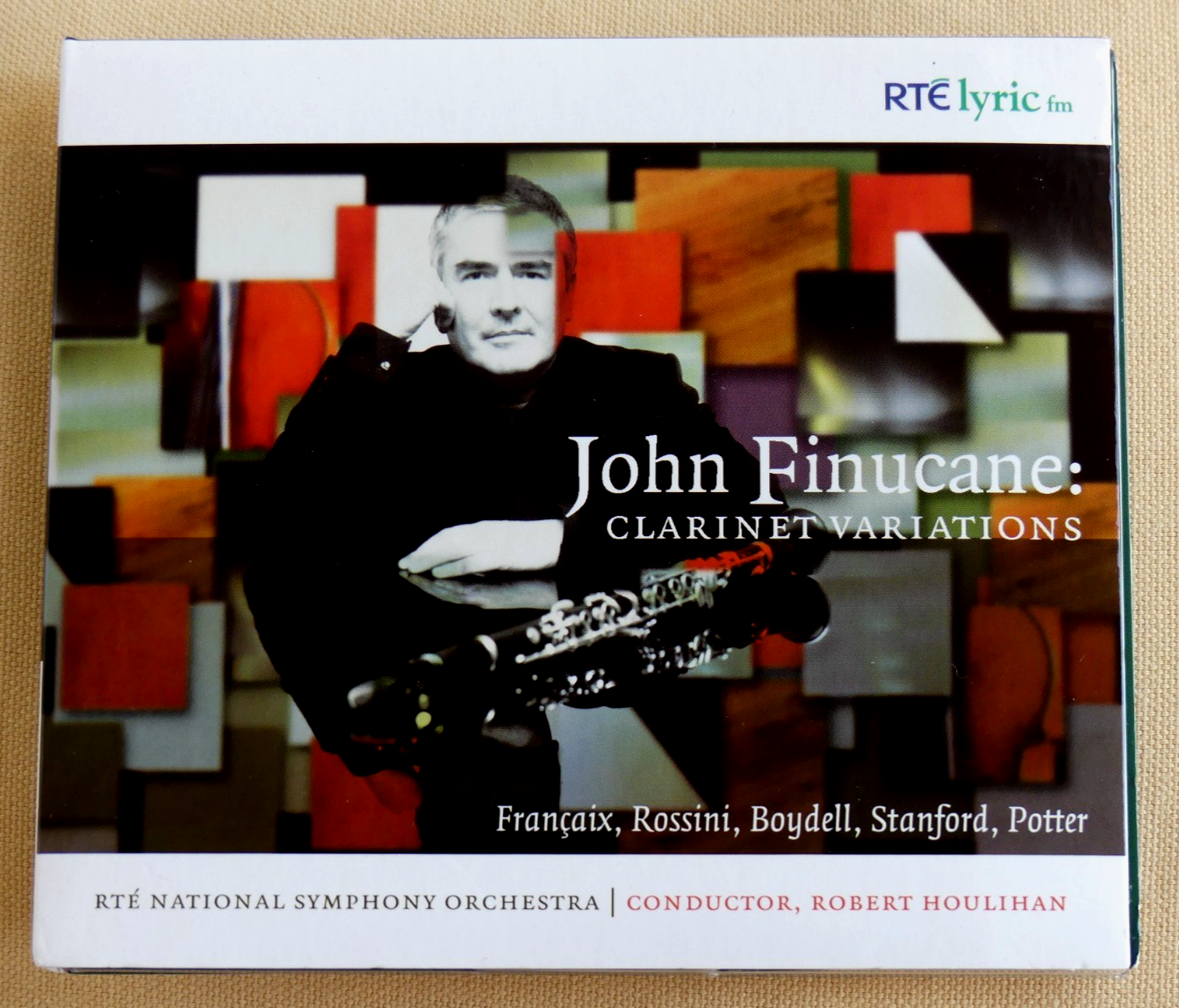 John Finucane - Clarinet Variations : Francaix Rossini Boyden Stanford Potter
