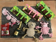 M & S Percy Pig  - Colin - Connie - Spencer Dog Toys -new