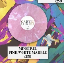 Cartel Chroma Minstrel (Pink/White Marble) Vinyl LP /250 Presale