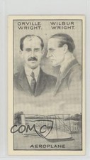 1929 Tobacco Black & White Orville Wright Wilbur /Aeroplane #22 11bd
