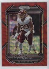 2022 Panini Prizm Red Wave Prizm 146/149 Chase Young #298 0q3