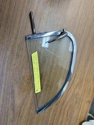 Jaguar MK1 MK2 LH Rear Door Vent Glass #1 AS-2 Triplex S #1 