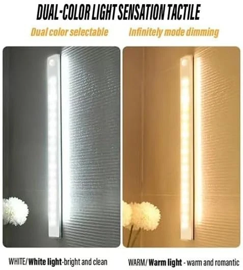 Punch-Free Smart Sensor Magnetic Rechargeable LED Lights Sensor Light Indoor - Image 4 of 4