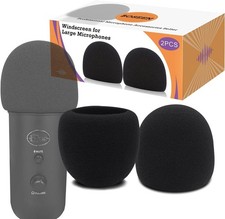 Foam Microphone Windscreen for Blue Yeti - Professional Pop Filter for 2.5 In...