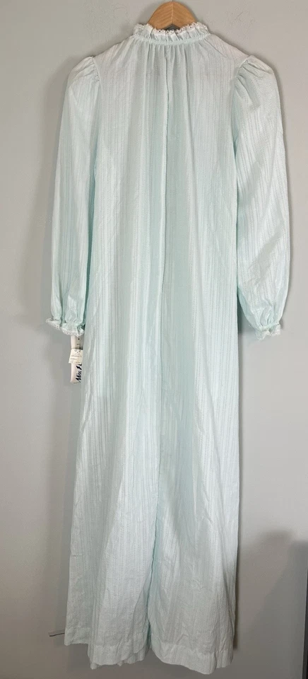 Camisón vintage Miss Elaine con volantes delanteros a presión pradera cottagecore pequeño nuevo con etiquetas Foto 2 de 4