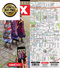 StreetSmart&reg; Oaxaca Map by VanDam -- Laminated State, Region and City to...