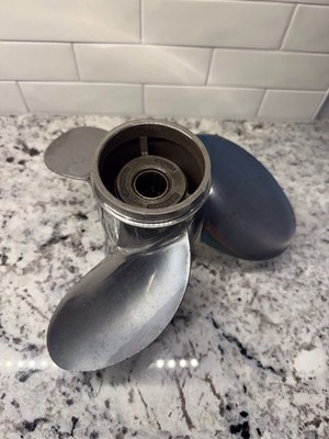 Turbo Stainless 10-1/2 X 13 Boat Propeller, Excellent Condition