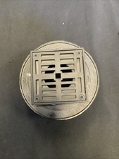Sioux Chief Floor Drain Strainer Matte Black Cast Iron W23