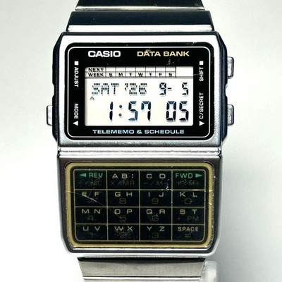 CASIO DATA BANK DBC-610 Digitaluhr aus Japan