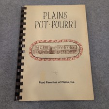 Plains Pot-Pourri Food Favorites Plains GA Jimmy Carter Family Recipes 1977