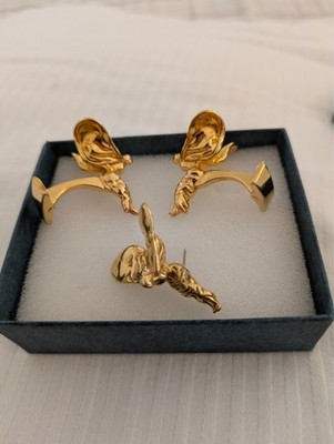 rolls-royce spirit of ecstasy cufflink set