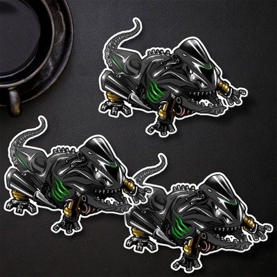Kawasaki ZX14R Lizard 2012-2025 Stickers - Set of 3 KissCut