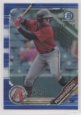 2019 Bowman Chrome Prospects Blue Refractor /150 Kristian Robinson #BCP-165 s3g