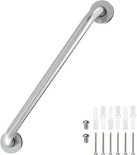 16 Inch Grab Bars for Bathtubs and Showers Brushed Nickel