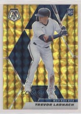 2021 Panini Mosaic Rookie Reactive Yellow Mosaic Prizm Trevor Larnach #285 03rx