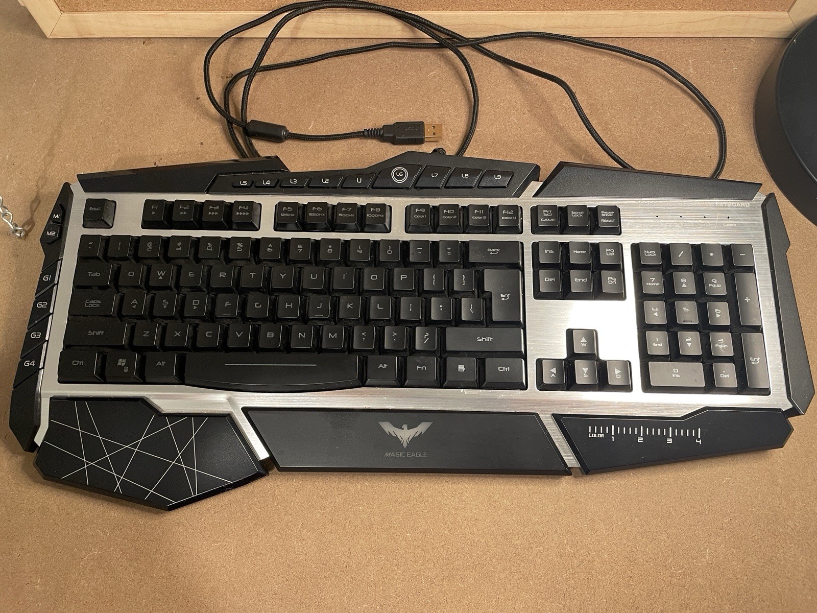 Magic Eagle Gaming Keyboard - Havic Software Available Online For Assigning Keys